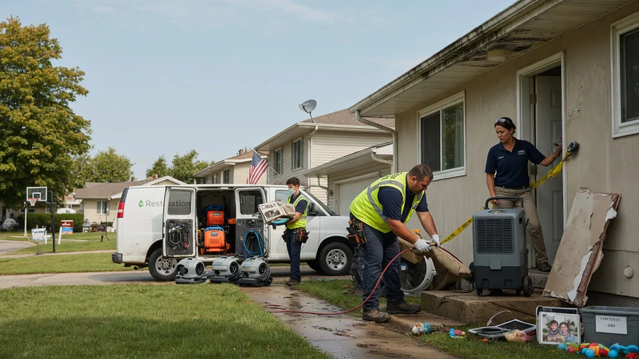 Water Damage Restoration in Bowling Green, OH near me
